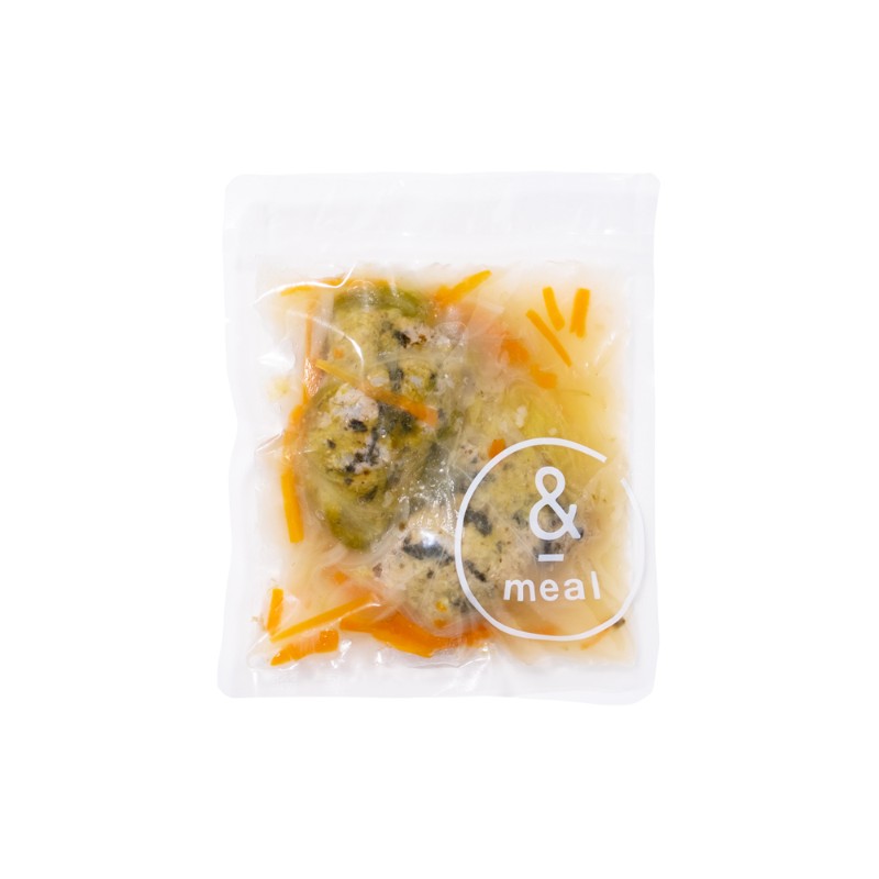 海苔の香り広がる豚ヒレ肉のロールキャベツ+もち麦