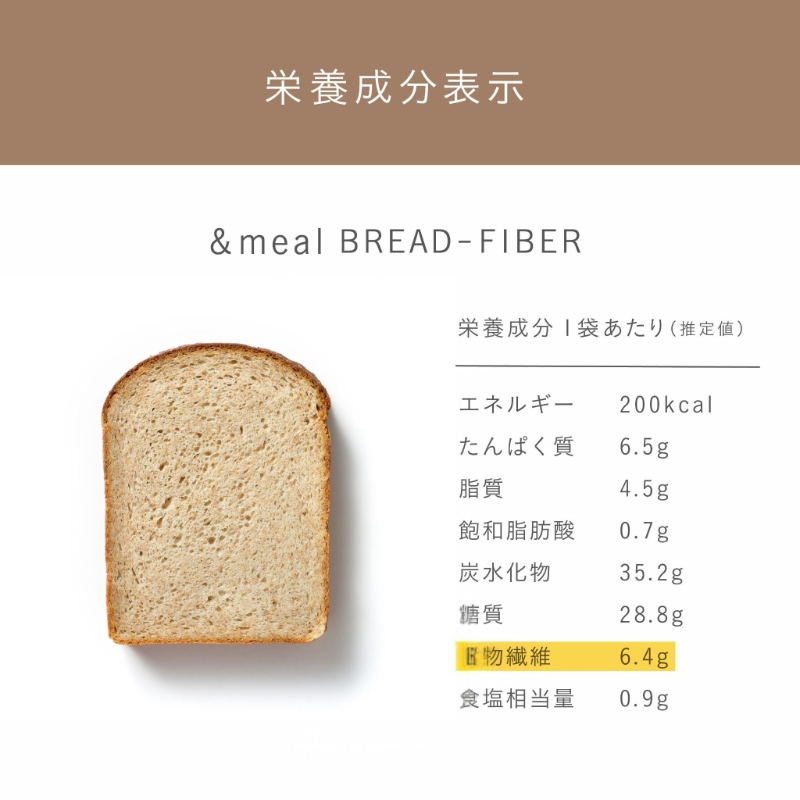 &meal BREADFIBER 7枚セット